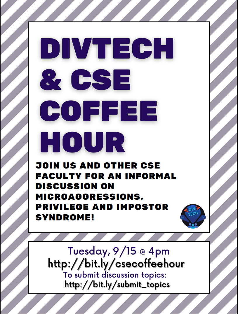 DivTech CSE Coffee Hour